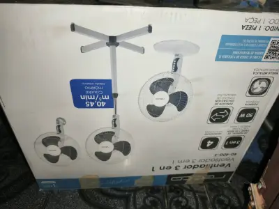 Ventilador de techo de 3 en 1 - miniatura 1