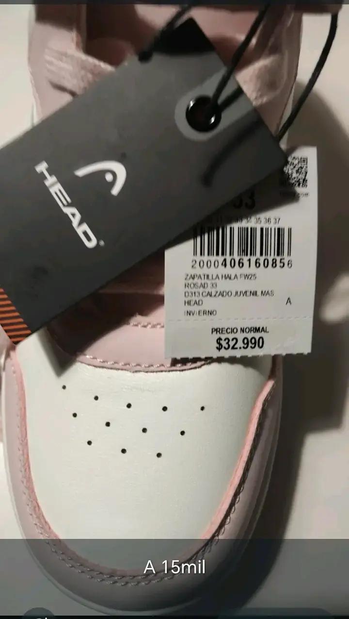 Zapatillas Head rosadas nuevas - 2
