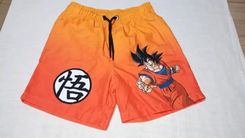 Shorts naranjas Dragon Ball