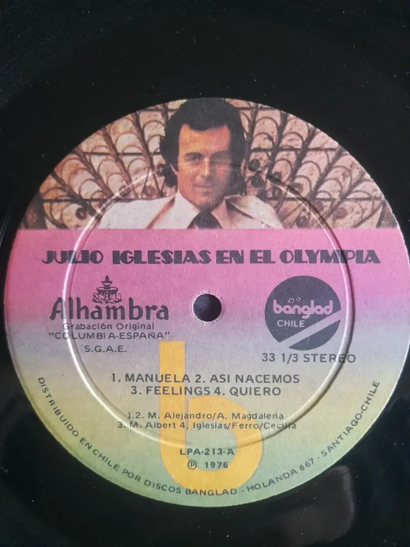 Vinilo Julio Iglesias - Olympiap - 6