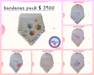 Pack de bandanas para bebé - miniatura 1