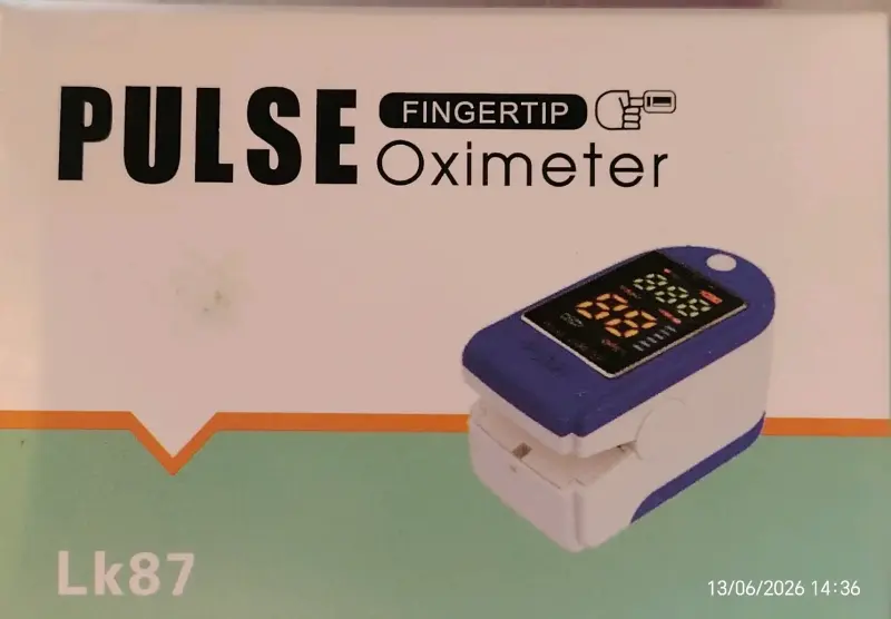 Pulsioxímetro de Dedo LK87 - 1