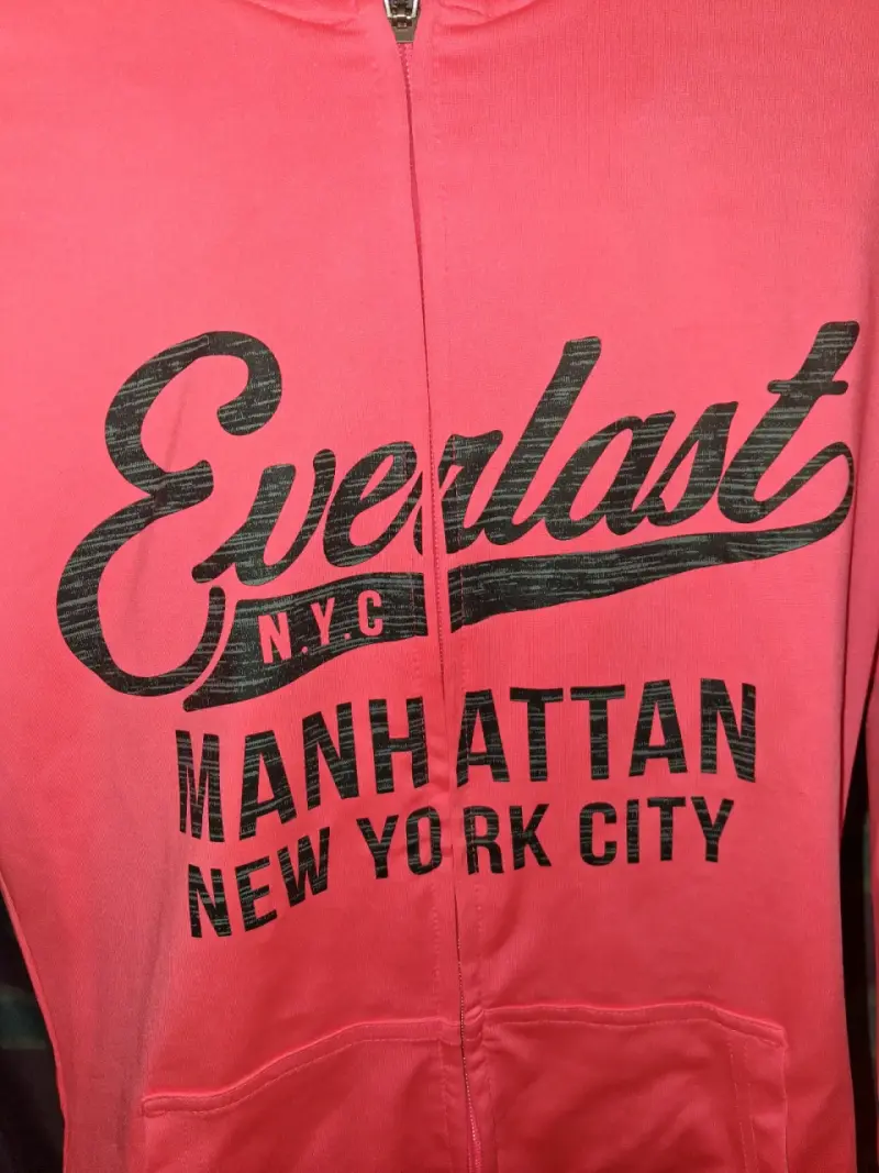 Polerón Everlast rosado con capucha - 2
