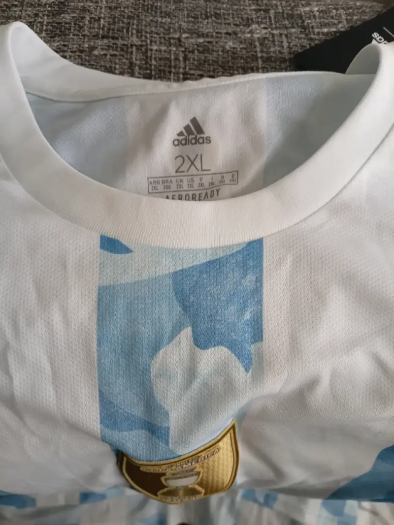 Camiseta Selección Argentina XXL , Adidas Original - 3