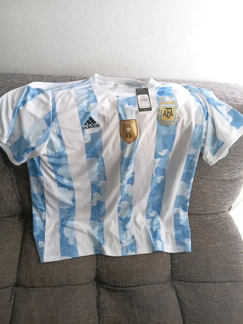 Camiseta Selección Argentina XXL , Adidas Original - 4