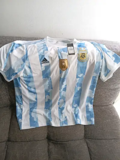 Camiseta Selección Argentina XXL , Adidas Original - miniatura 4