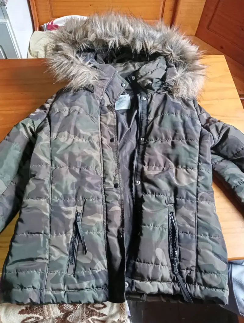 Parka camuflaje con capucha - 2