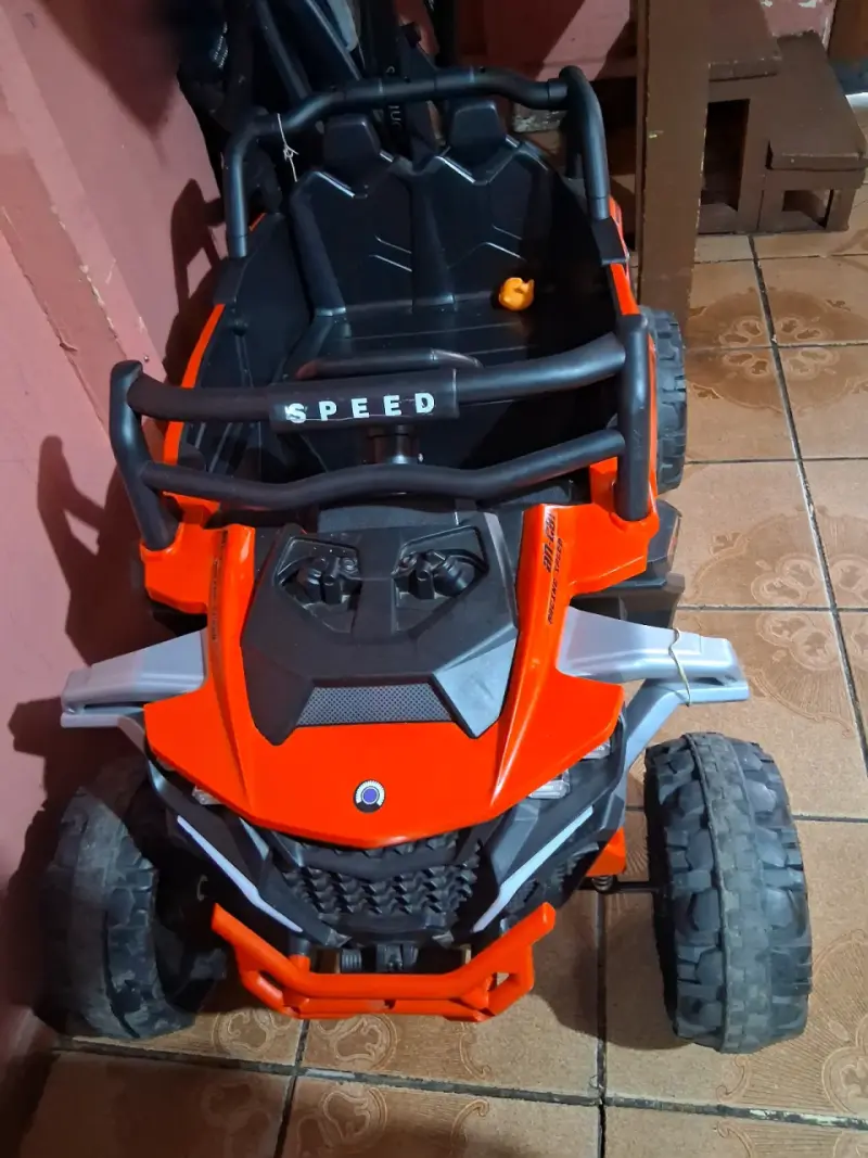Auto eléctrico para niños rojo - 2