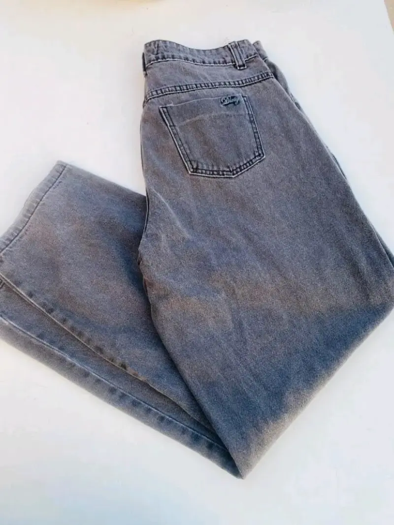 Jeans grises básicos unisex talla 42 - 2