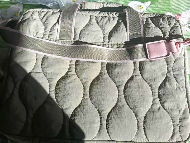 Bolso acolchado para laptop gris