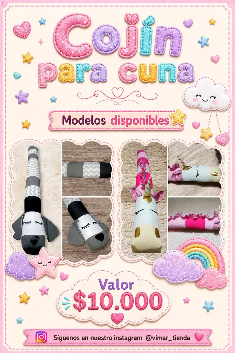 Cojín para cuna infantil