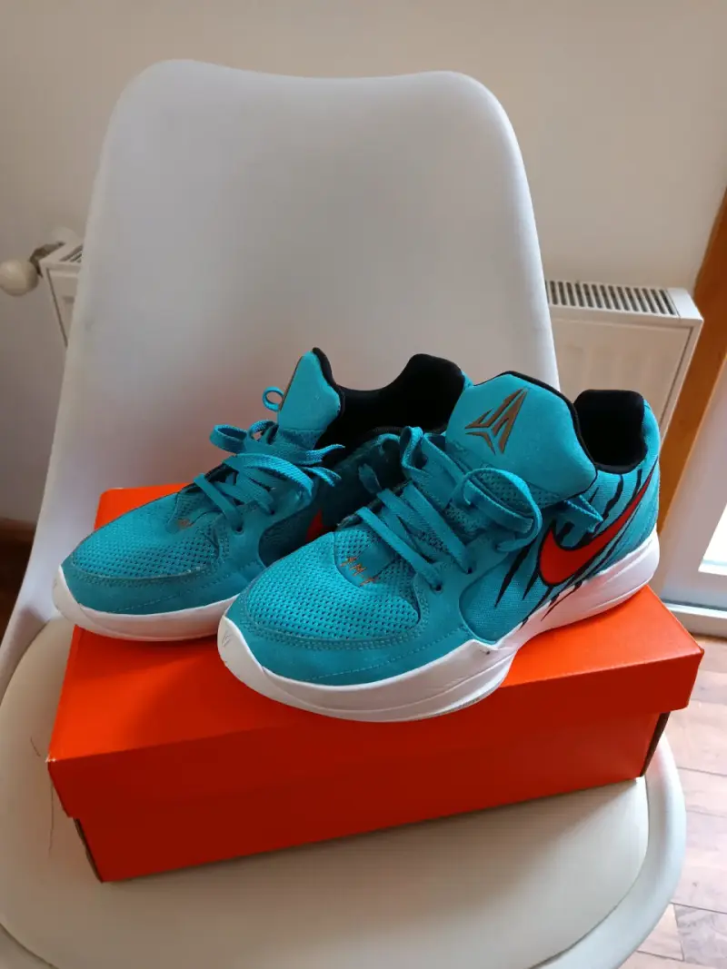 Zapatillas de Basquetbol azul Nike - 1