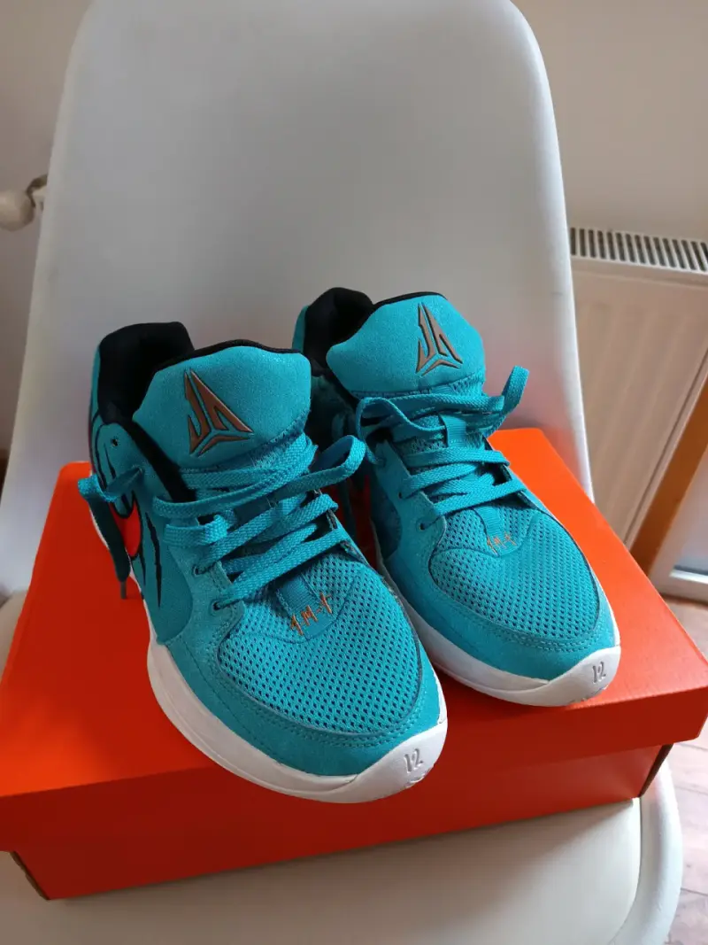 Zapatillas de Basquetbol azul Nike - 2