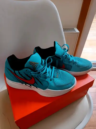 Zapatillas de Basquetbol azul Nike - miniatura 3