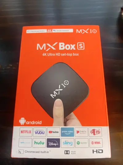 TV Box MX10 con control remoto - miniatura 4