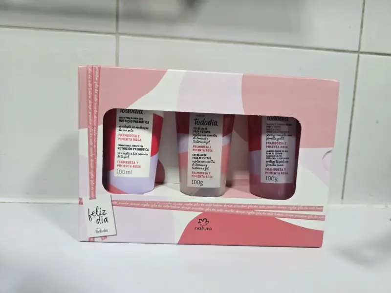 Set Natura cuidado corporal