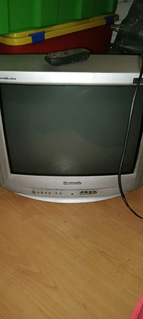 Televisor CRT Panasonic gris - 1