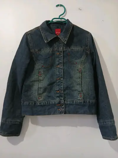 Chaqueta de mezclilla azul - miniatura 2