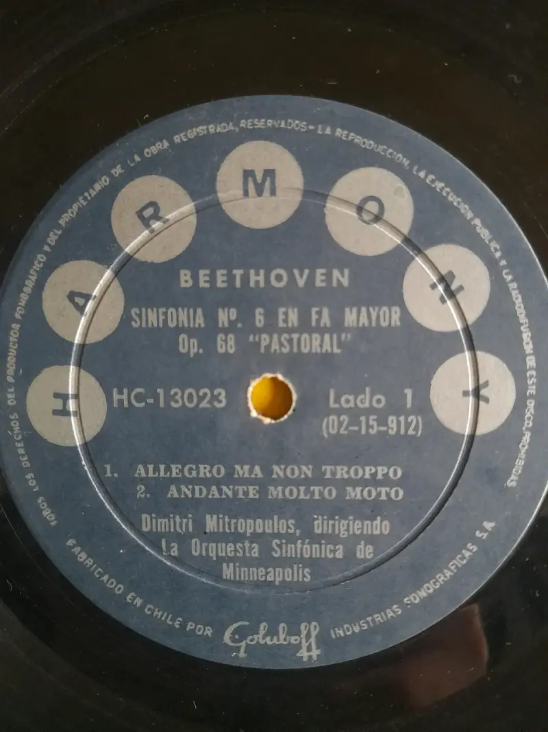 Vinilo Beethoven 'Pastorela' - 4