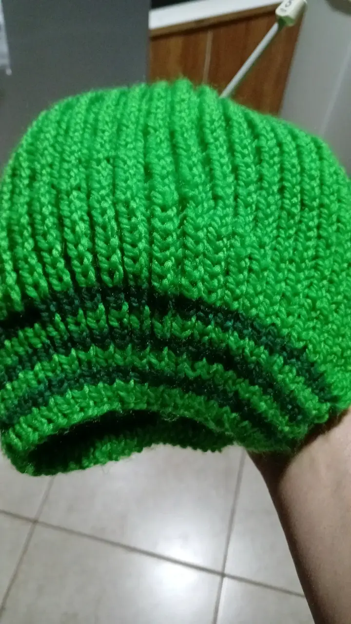 Gorro tejido colorido boinas - 4