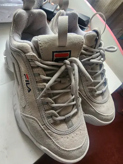 Zapatillas Fila color beige - miniatura 2