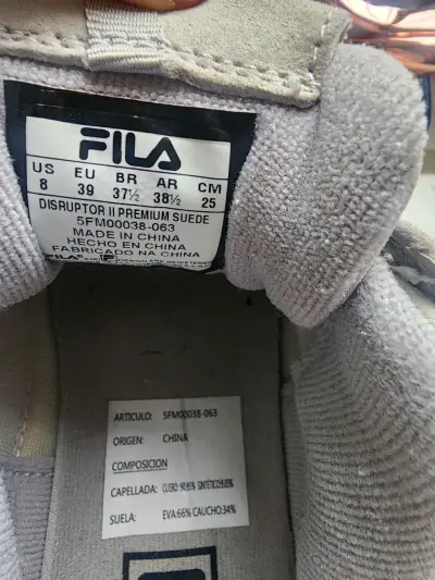 Zapatillas Fila color beige - miniatura 5