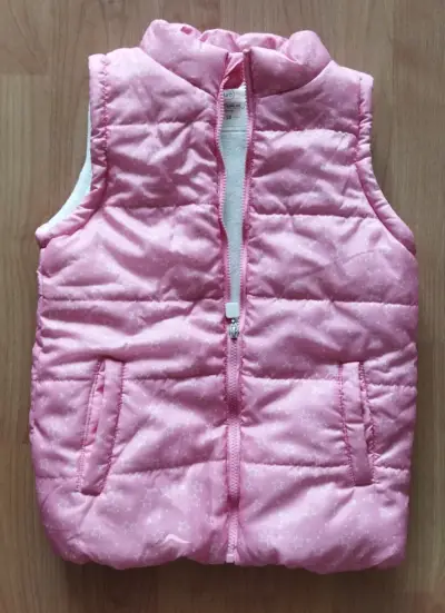 Parka acolchada sin mangas niña - miniatura 1