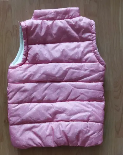 Parka acolchada sin mangas niña - miniatura 2