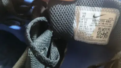 Zapatillas Nike  deportivas azul y negro - miniatura 3