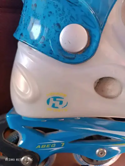 Patines en línea azul y blanco - miniatura 2