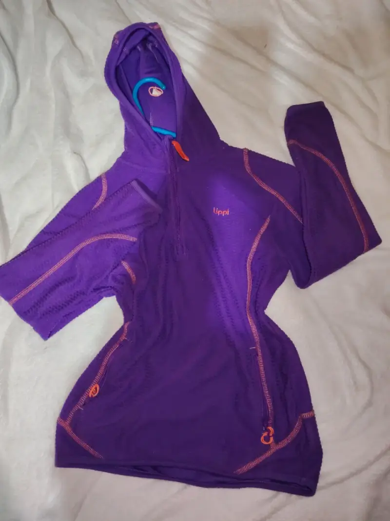 Polerón deportivo morado Lippi - 1