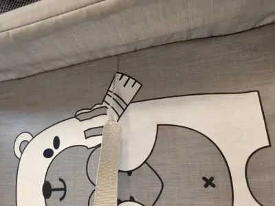Mudador de bebé con diseño de oso - miniatura 5