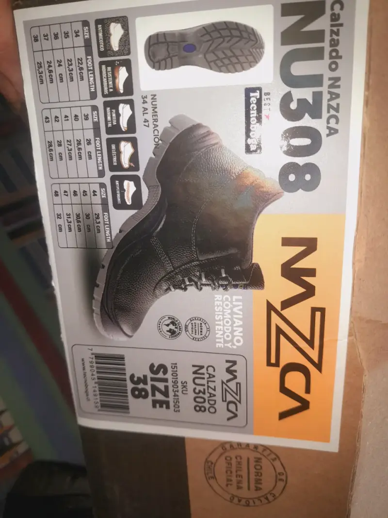 Zapatos de seguridad nazca - 6