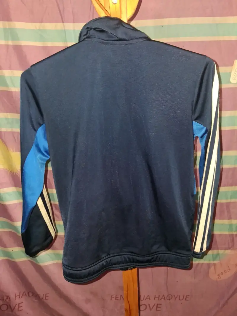 Chaqueta deportiva azul Adidas - 3
