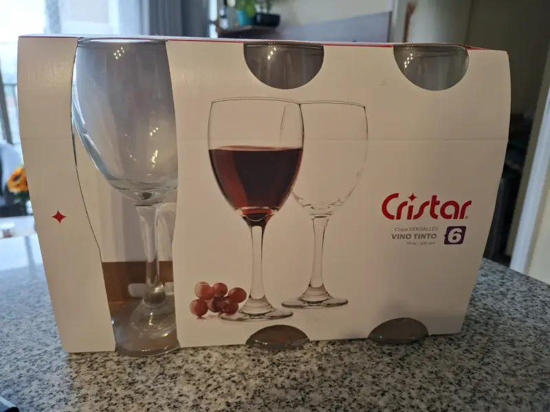 Set de copas de vino Cristar - 1