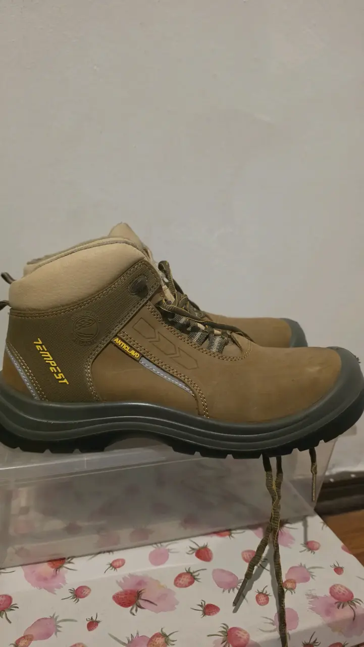 Botas de seguridad marrones Tempest - 1