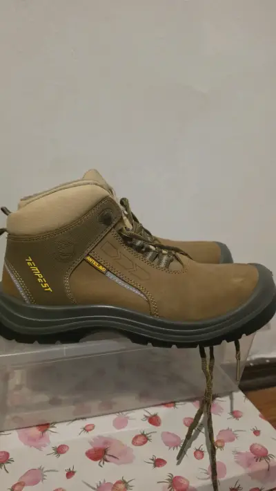 Botas de seguridad marrones Tempest - miniatura 1