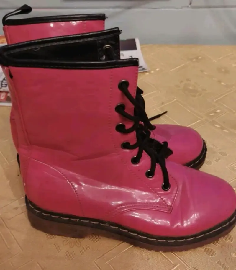 Botas rosadas