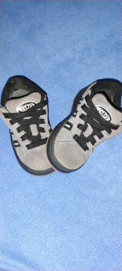 Zapatillas infantiles grises - miniatura 2