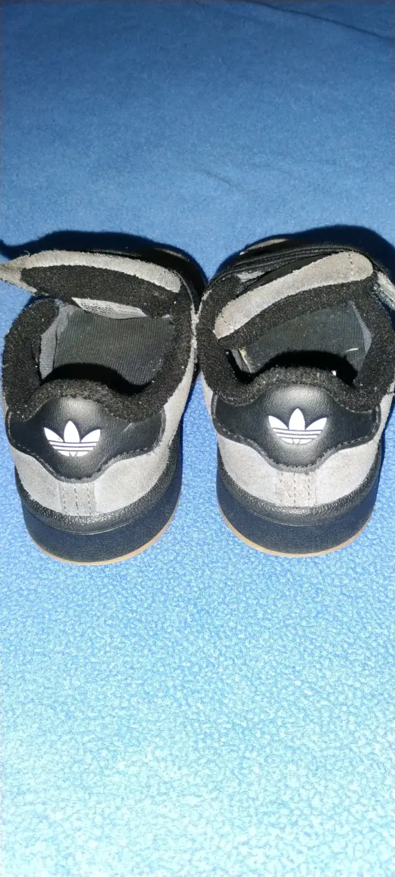 Zapatillas infantiles grises - 4