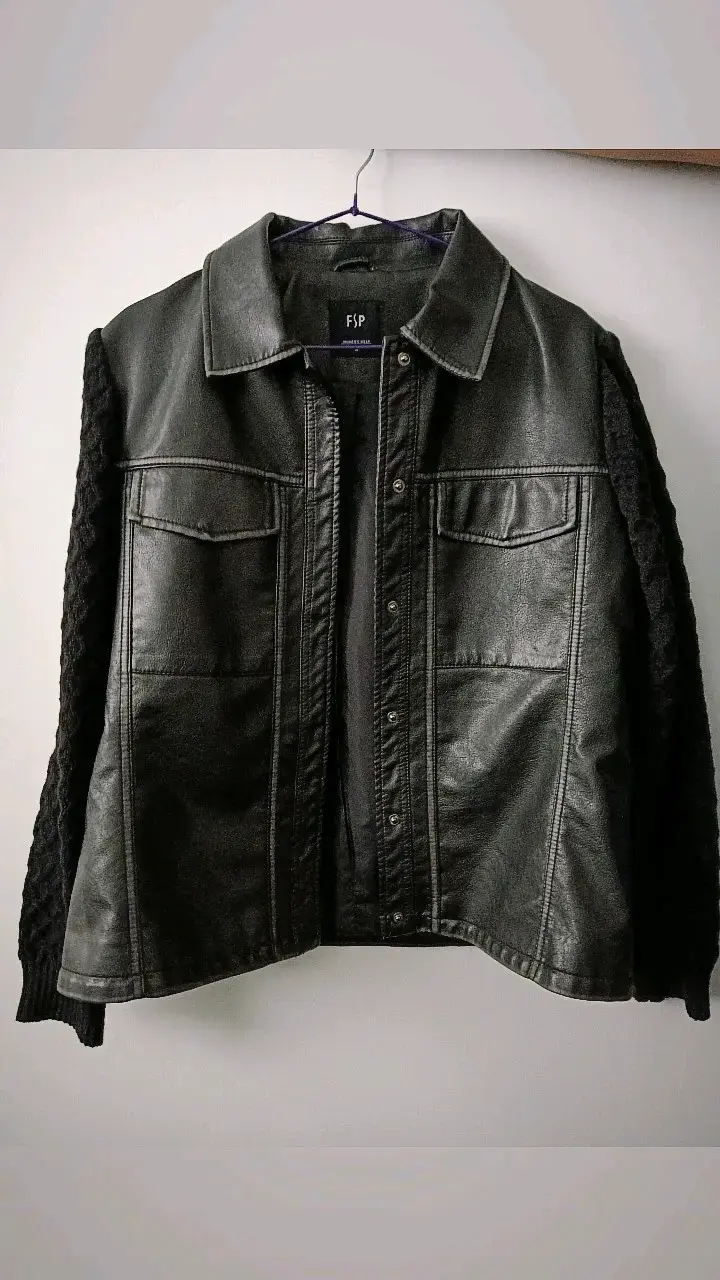 Chaqueta bomber negra unisex - 2