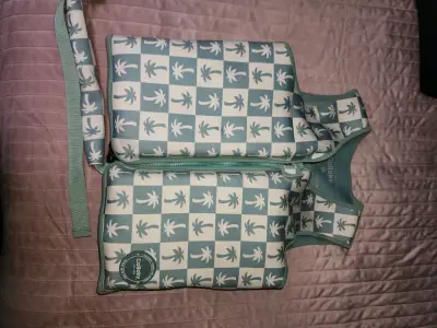 Chaleco salvavidas estampado verde - miniatura 1