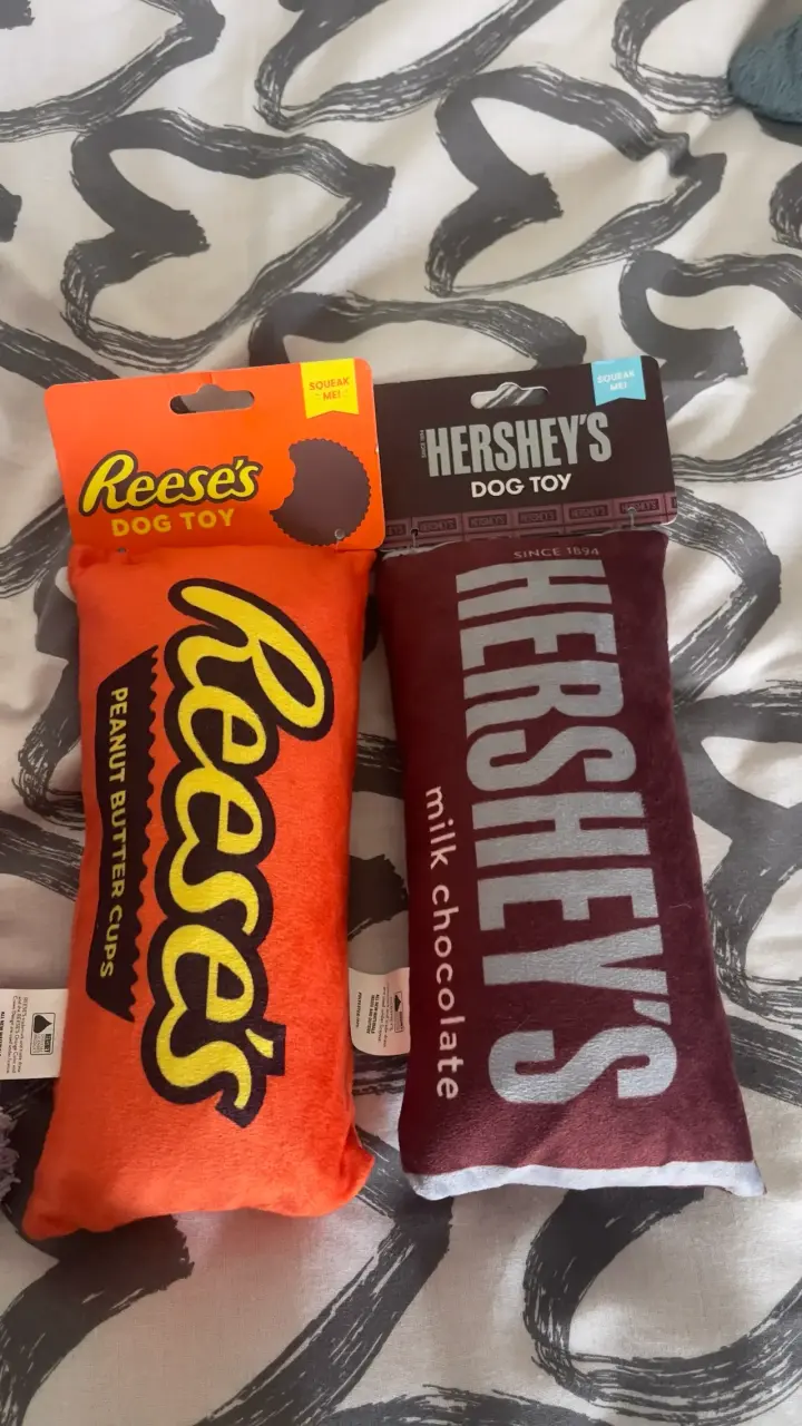 Juguetes para perro Reese's y Hershey's