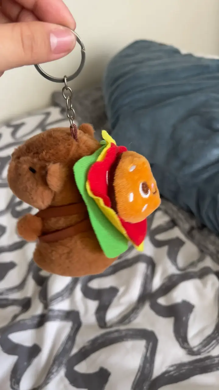 Llavero peluche capybara - 4