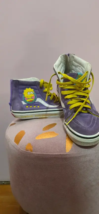 Zapatillas Vans moradas Lisa Simpson N°34 - miniatura 4