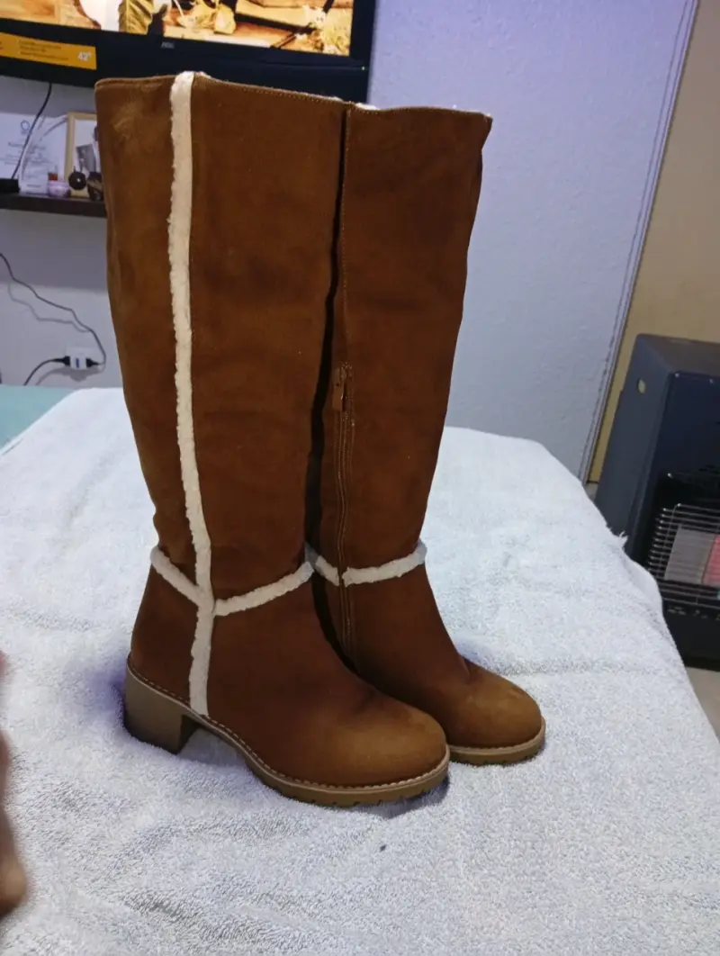 Botas marrones con forro