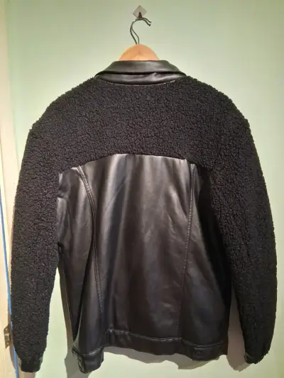 Chaqueta negra combinada Basement - miniatura 2