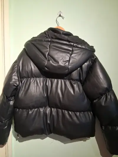Parka acolchada negra Index - miniatura 2