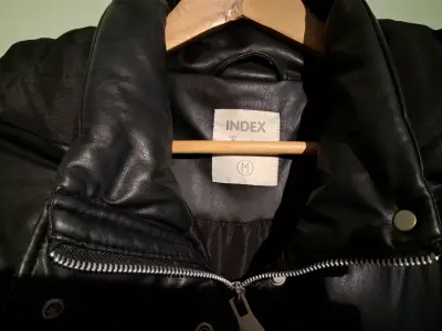 Parka acolchada negra Index - miniatura 3