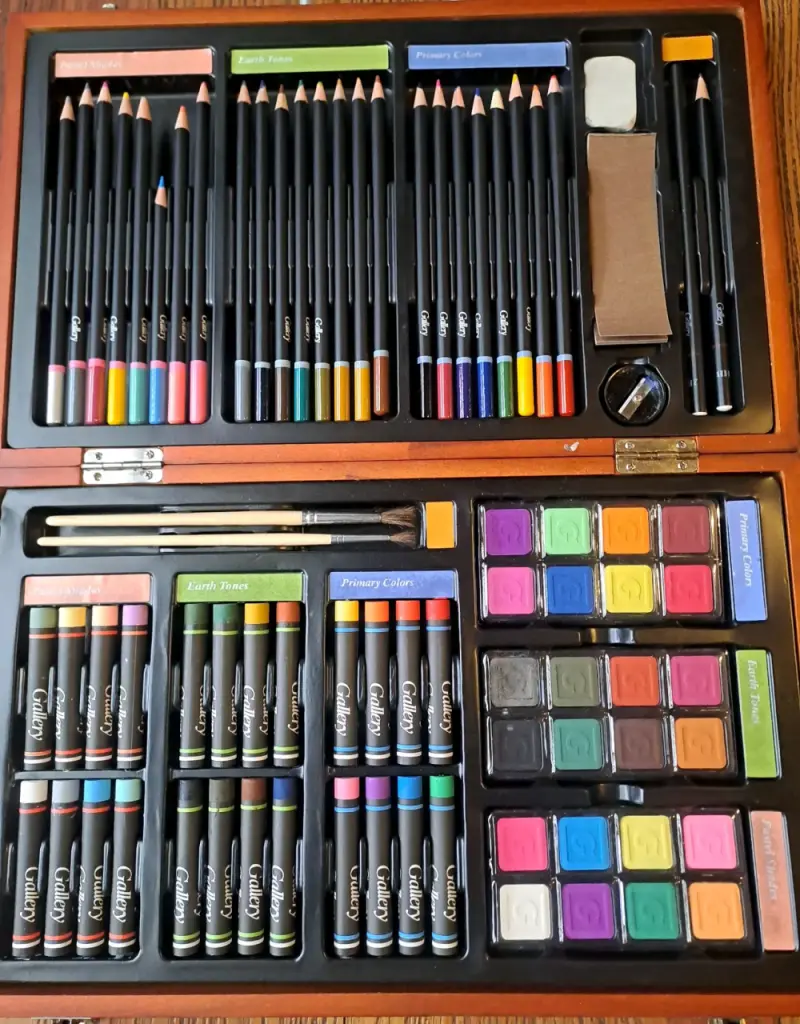 Set completo de lápices de colores